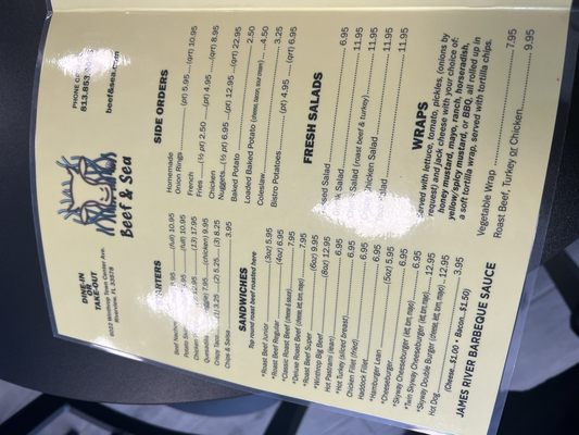 Menu photo 4 Beef & Sea Riverview, FL