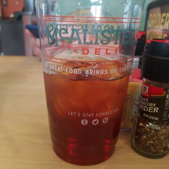McAlister's Deli - The best sweet tea - Delis Near Me - Liberty, Missouri McAlister's Deli - The best sweet tea - Delis Near Me - Liberty, Missouri
