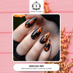 Tony's Nails - Your nails called, they want an autumn makeover! Answer their call by booking an appointment with us today!