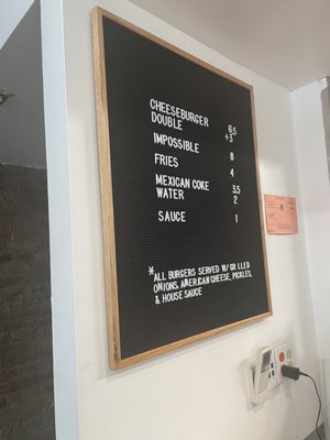 Menu photo 3 7th Street Burger Lower East Side New York, NY