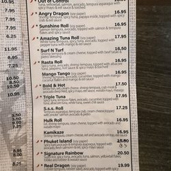 Bushido Japanese Restaurant - 2026 signature roll