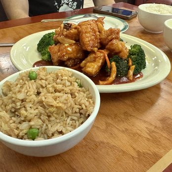 Uncle Lees Cafe - Chicken broccoli and orange chicken - Chinese Near Me - Houston, Texas Uncle Lees Cafe - Chicken broccoli and orange chicken - Chinese Near Me - Houston, Texas