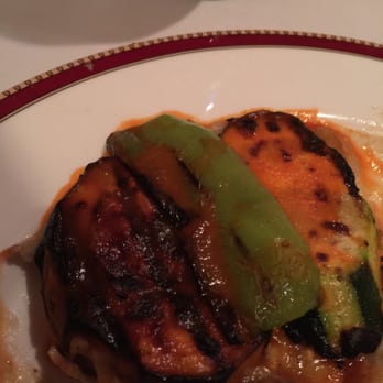 Turkish Kitchen - Grilled vegetables with eggplant purée... Perfection! - Turkish Near Me - New York, New York