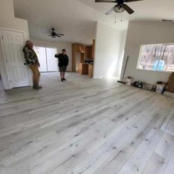 Floor to Window - Republic Luxury Vinyl: Woodland Oak color Arizona White Oak- pretty!