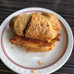 Breakfast croissant