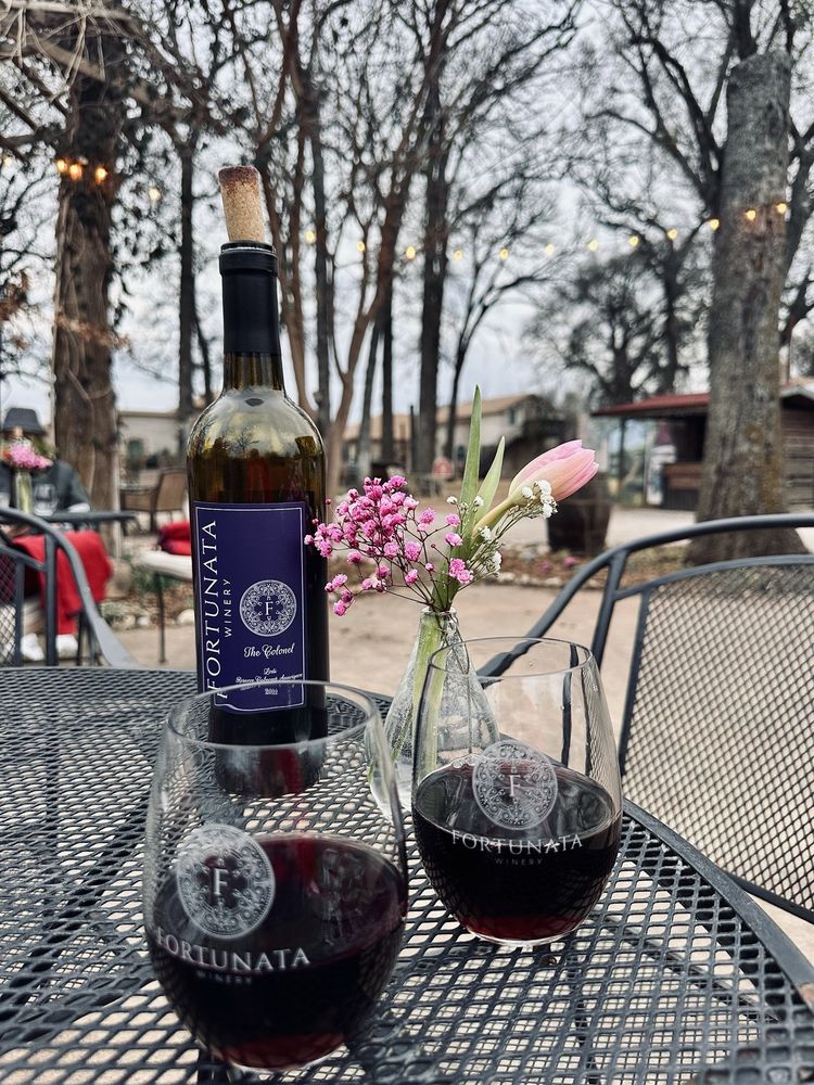 Fortunata Winery - vineyard in Aubrey, TX