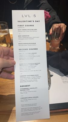 Menu photo 2 Level 5 Rooftop Restaurant Albuquerque, NM