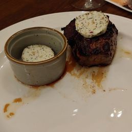 Medium rare filet