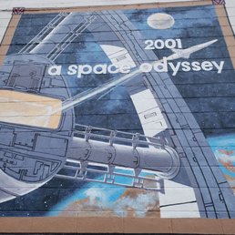 The side of the building