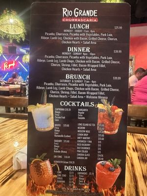 Menu photo 4 Rio Grande Churrascaria Hialeah, FL Menu photo 4 Rio Grande Churrascaria Hialeah, FL