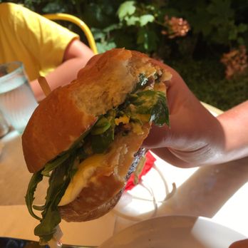 Sunflower Caffe - Steak sandwich was so good, I couldn't get a picture in before my son took a bite. - Coffee & Tea Near Me - Sonoma, California