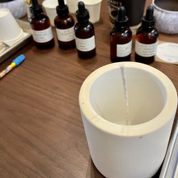 +$5 candle upgrade on the Mini Perfume & Candle workshop