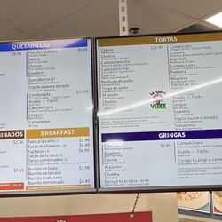La Salsa Verde Taqueria - Menu 12/2/24