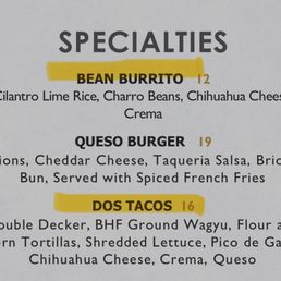 Highlighting what we chose on the menu