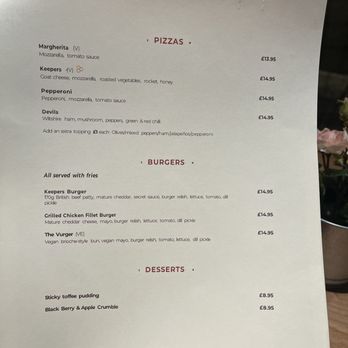 Keepers Lounge Bar & Kitchen - Bars Near Me - London, XGL