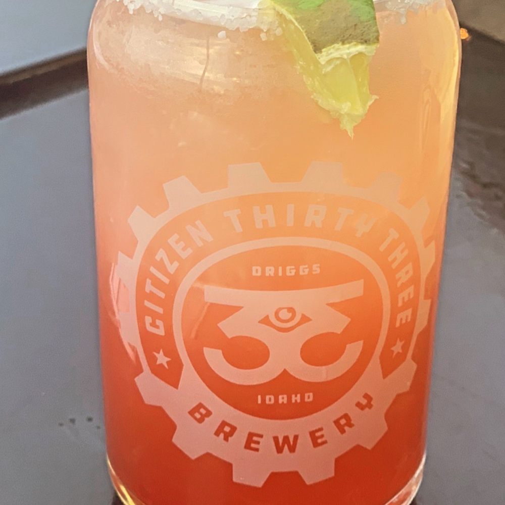 Citizen 33 Brewery - Huckleberry Margarita! Yum! - Brewpubs Near Me - Driggs, Idaho