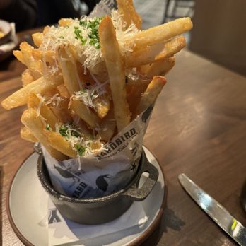 Yardbird - Truffle Parmesan Fries - Southern Near Me - Dallas, Texas Yardbird - Truffle Parmesan Fries - Southern Near Me - Dallas, Texas