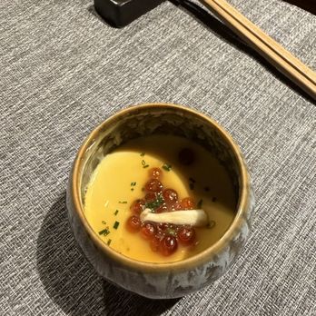 Shinpi Omakase - Crab and ikura chawanmushi so good! - Japanese Near Me - New York, New York Shinpi Omakase - Crab and ikura chawanmushi so good! - Japanese Near Me - New York, New York