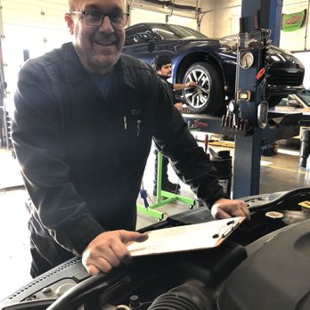 Crescent Service Garage - That's my Z Car (and Sergio) over Robs shoulder. - Auto Repair Near Me - Elmhurst, Illinois Crescent Service Garage - That's my Z Car (and Sergio) over Robs shoulder. - Auto Repair Near Me - Elmhurst, Illinois