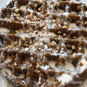 Off The Griddle - Pumpkin cheesecake waffle - Vegan Near Me - Portland, Oregon Off The Griddle - Pumpkin cheesecake waffle - Vegan Near Me - Portland, Oregon