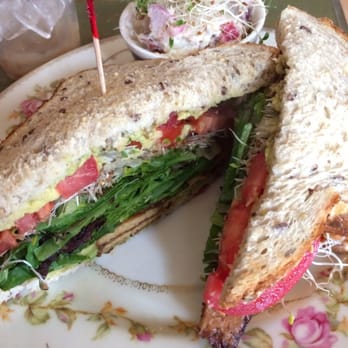 Red Hook Coffee & Tea - Vegan BLTA with potato salad. - Coffee & Tea Near Me - Philadelphia, Pennsylvania