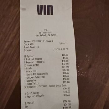 Vin - Cocktail Bars Near Me - San Rafael, California