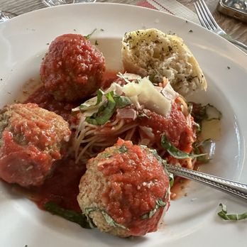 Cucina South - Capellini pasta & meatballs ( Delicious ) - Seafood Near Me - Fernandina Beach, Florida Cucina South - Capellini pasta & meatballs ( Delicious ) - Seafood Near Me - Fernandina Beach, Florida