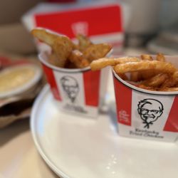 KFC - $20 BUILD-A-BUCKET: 8PC. CHICKEN Potato Wedges & fries