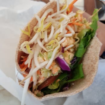 The Last Carrot - Chicken salad pita - Vegetarian Near Me - Miami, Florida The Last Carrot - Chicken salad pita - Vegetarian Near Me - Miami, Florida