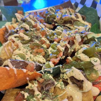 Republic Biergarten & Kitchen Beer Garden - Barbacoa Street Nachos - Southern Near Me - Columbia, South Carolina