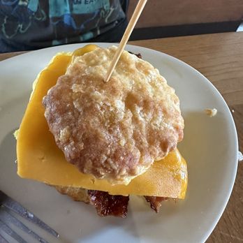 Maple Street Biscuit - Gainesville - Retro Biscuit - Sausage, Egg & Cheese - Breakfast & Brunch Near Me - Gainesville, Florida