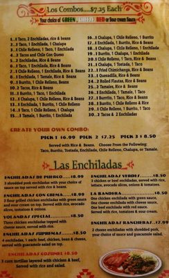 Menu photo 1 Los Tequilas Mexican Restaurant Coweta, OK Menu photo 1 Los Tequilas Mexican Restaurant Coweta, OK