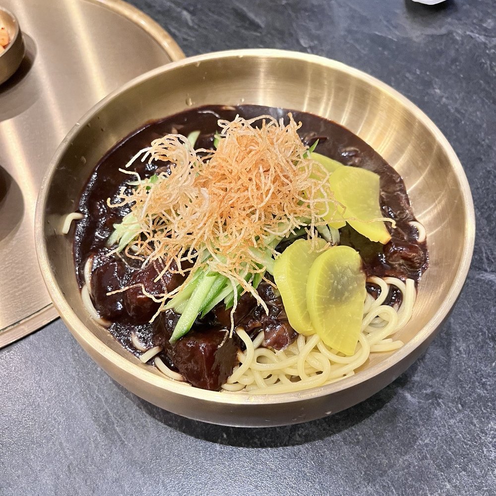 Mr Kimchi Korean Bistro - Black bean noodles - Korean Near Me - Oklahoma City, Oklahoma Mr Kimchi Korean Bistro - Black bean noodles - Korean Near Me - Oklahoma City, Oklahoma
