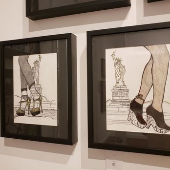 Art Fusion Galleries - with your fly a&& boots or your open toes...Stella incorporates her name into her pieces - Art Galleries Near Me - Oakland Park, Florida Art Fusion Galleries - with your fly a&& boots or your open toes...Stella incorporates her name into her pieces - Art Galleries Near Me - Oakland Park, Florida