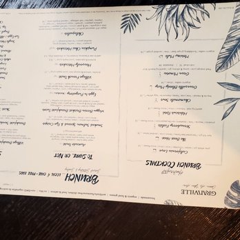 GRANVILLE - Brunch Menu - New American Near Me - Studio City, California GRANVILLE - Brunch Menu - New American Near Me - Studio City, California