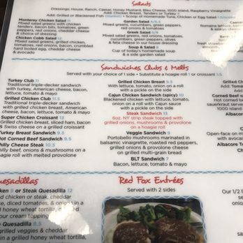 Red Fox Diner - Part of  menu - Breakfast & Brunch Near Me - Lighthouse Point, Florida