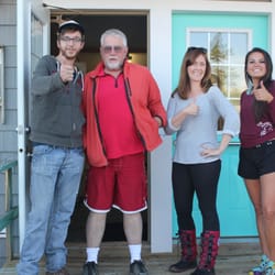 Crystal Clean Lakeside Laundromat - Masters students from AZ visiting MI - Sleeping Bear National Park