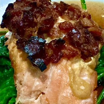 Bennett's Westside Grill - Cedar plank salmon- it was perfectly cooked and tasted outstanding! - American Near Me - Rocklin, California