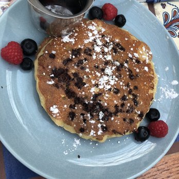 Riverwalk Cantina - Kid's Chocolate chip pancakes - Tex-Mex Near Me - Grapevine, Texas Riverwalk Cantina - Kid's Chocolate chip pancakes - Tex-Mex Near Me - Grapevine, Texas