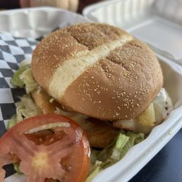 Hawaiian Chicken Burger