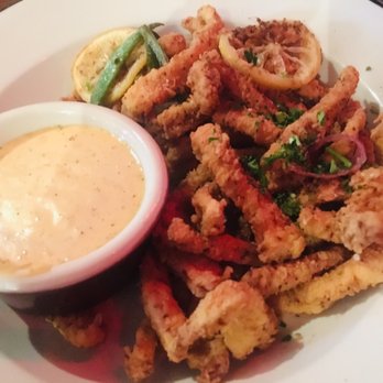Moonshine Grill - Calamari in da house! - Southern Near Me - Austin, Texas