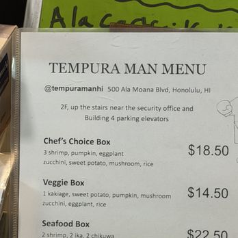 Tempura Man - Japanese Near Me - Honolulu, Hawaii Tempura Man - Japanese Near Me - Honolulu, Hawaii
