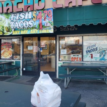 Macho Cafe - And that's my order, on their picnic tables out front ...can accommodate large parties. - Mexican Near Me - San Gabriel, California