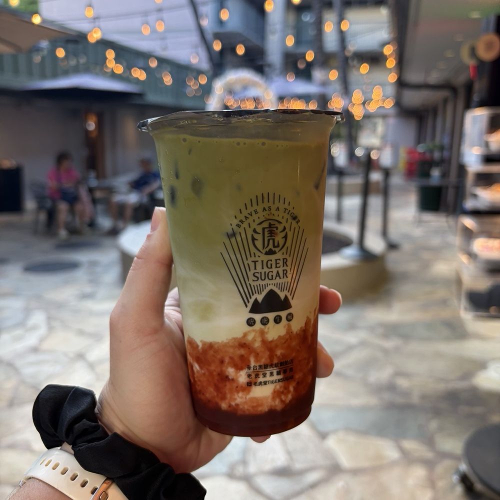 Tiger Sugar - Strawberry Matcha - Bubble Tea Near Me - Urban Honolulu, Hawaii Tiger Sugar - Strawberry Matcha - Bubble Tea Near Me - Urban Honolulu, Hawaii
