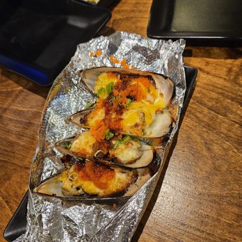 Top Sushi & Oyster - Baked green mussels - Japanese Near Me - Henderson, Nevada Top Sushi & Oyster - Baked green mussels - Japanese Near Me - Henderson, Nevada