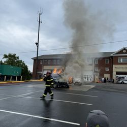 Westhampton Beach Fire District - Blazing cars