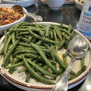 Tian Fu - String Beans with Salted Egg Yolk - Chinese Near Me - Seattle, Washington