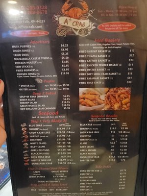 Menu photo 3 A Plus Crab Cuyahoga Falls, OH Menu photo 3 A Plus Crab Cuyahoga Falls, OH