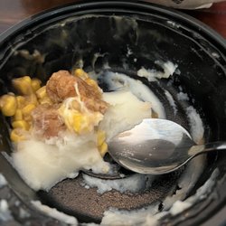 KFC - Famous bowl - not the Mac and cheese bowl.