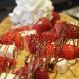 Fresh Strawberry Crepe
